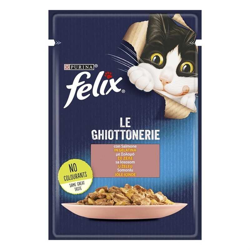 Purina Felix Somonlu Kedi Yaş Maması 85Gr.