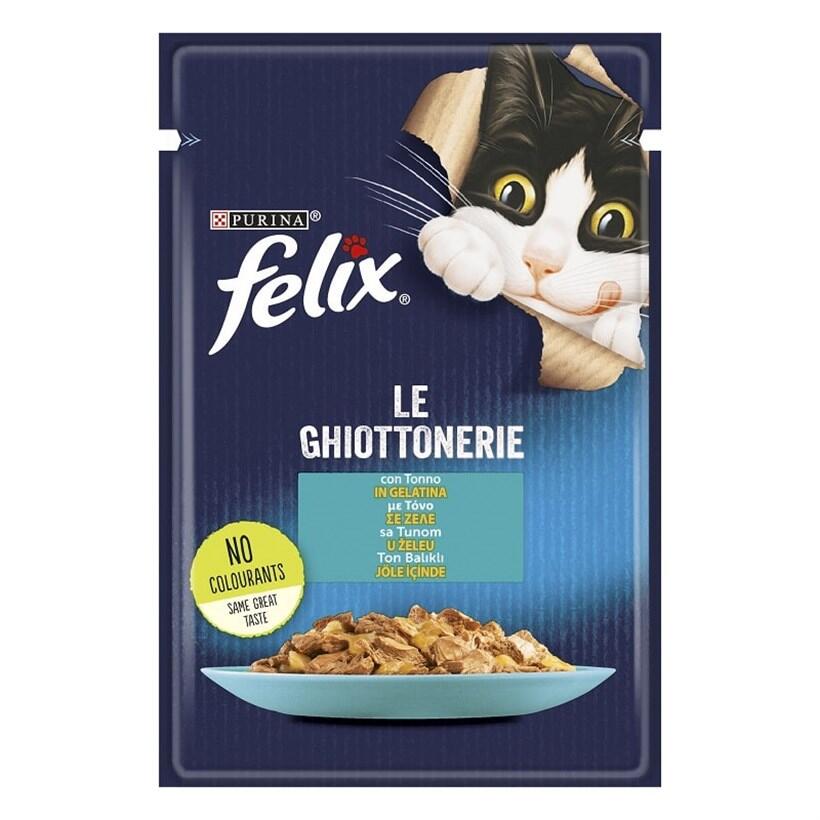 Purina Felix Ton Balıklı Kedi Yaş Maması 85 Gr. - 1