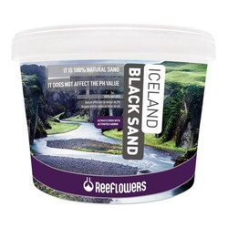 Reeflowers Iceland Black Sand Akvaryum Kumu 1-2Mm 25Kg