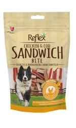Reflex Bite Tavuk Ve Morina Balıklı Sandviç Sticks Köpek Ödülü 80 Gr
