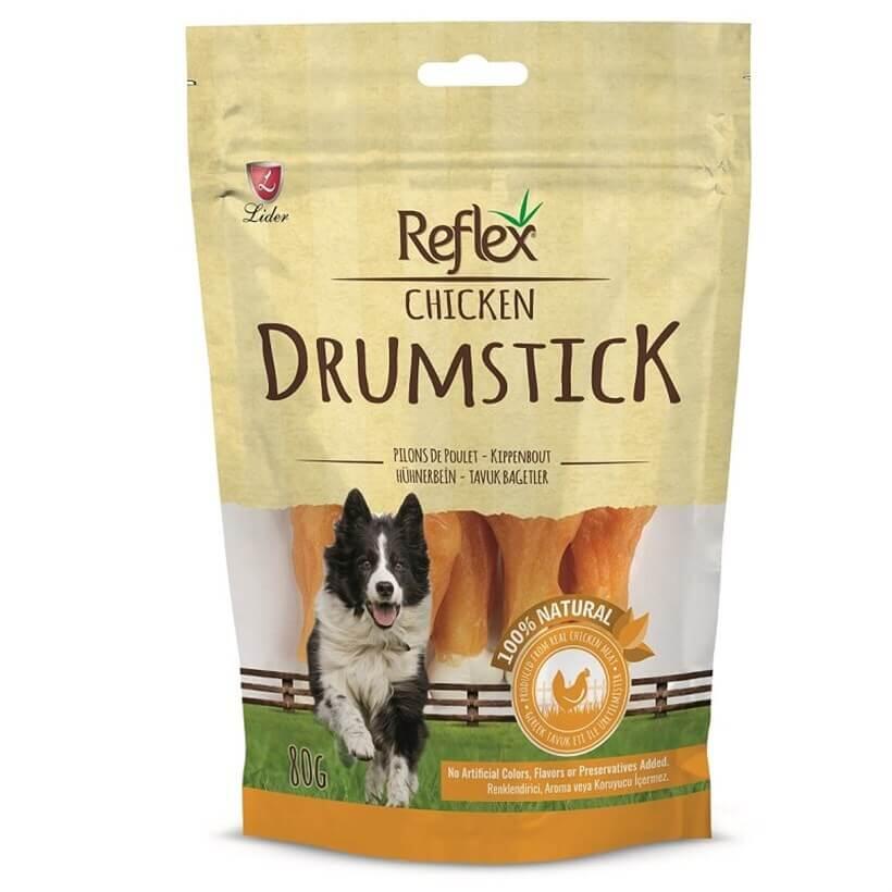 Reflex Drumstick Tavuklu Bağet Köpek Ödül Maması 80 Gr. - 1