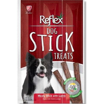 Reflex Kuzu Etli Köpek Ödül Çubuğu 3 X 11 Gr - 1