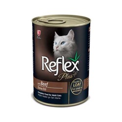 Reflex Plus Biftekli Kedi Konserve Pate İçinde Et Parçacıklı 400 Gr.