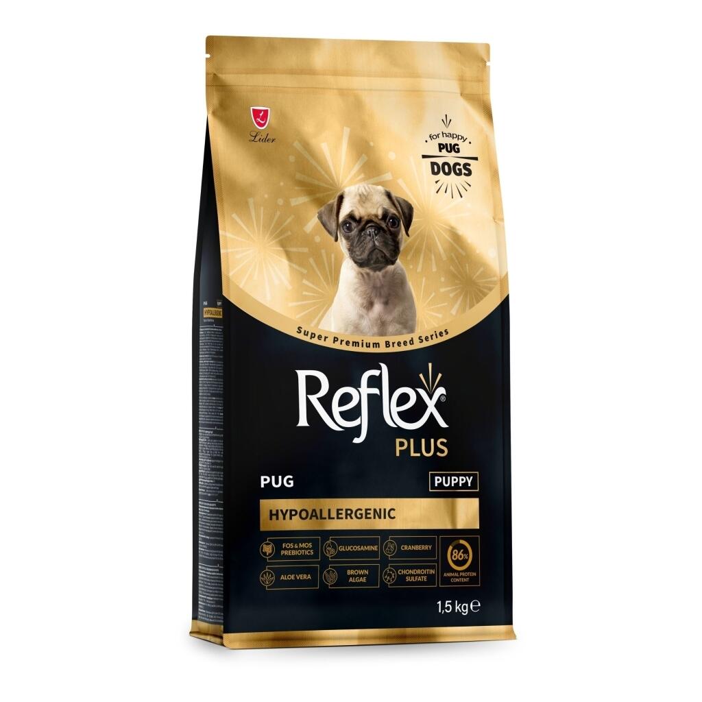 Reflex Plus Hipoalerjenik Pug Yavru Köpek Maması 1,5kg - 1