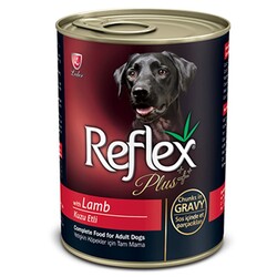 Reflex Plus Kuzulu Karaciğerli Yetişkin Köpek Konservesi 415 Gr.