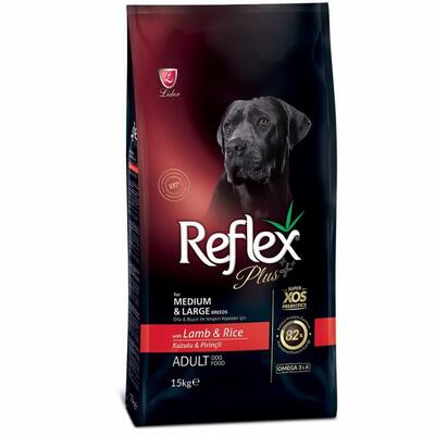 Reflex Plus Kuzulu Pirinçli Köpek Maması 15 Kg. - 1