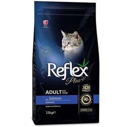Reflex Plus Somonlu Yetişkin Kedi Maması 15 Kg.