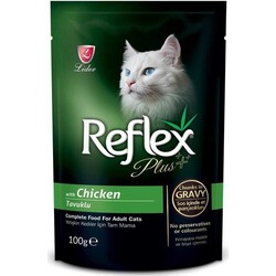 Reflex Plus Tavuklu Gravy Soslu Pounch Kedi Konservesi 100 Gr.