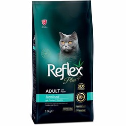 Reflex Plus Tavuklu Kısırlaştırılmış Kedi Maması 15 Kg.