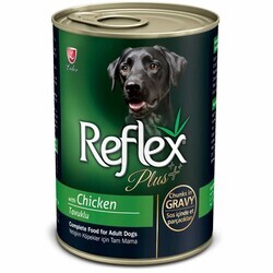 Reflex Plus Tavuklu Parça Etli Köpek Konservesi 400 Gr. (1)