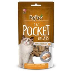 Reflex Pocket Anti Hairball Tüy Yumağı Kontrol Kedi Ödülü 60 Gr - 4