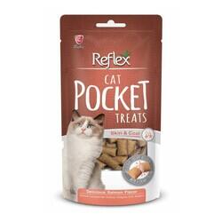 Reflex Pocket Deri Ve Tüy Sağlığı İçin Somonlu Kedi Ödülü 60 Gr - 4