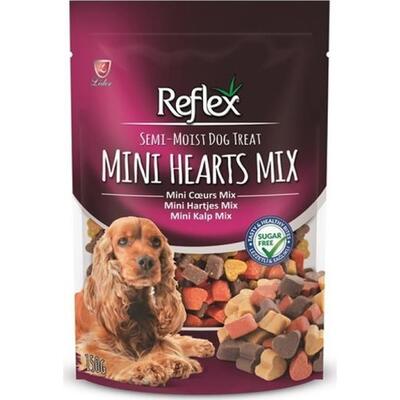 Reflex Semi Moist Mini Kalp Mix Köpek Ödül Maması 150 Gr - 1