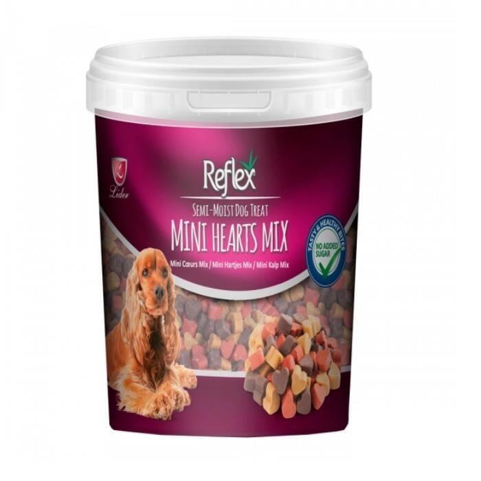 Reflex Semi-Moist Ödül Maması Mini Kalp Şekilli Mix Karışık 500gr - 1