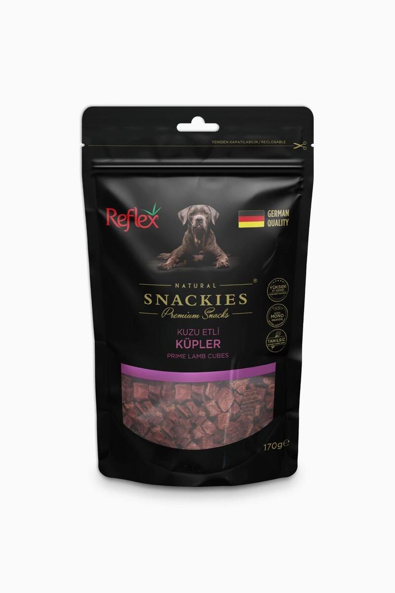 Reflex Snackies Kuzu Etli Küpler Yetişkin Köpek Ödülü 170gr - 1