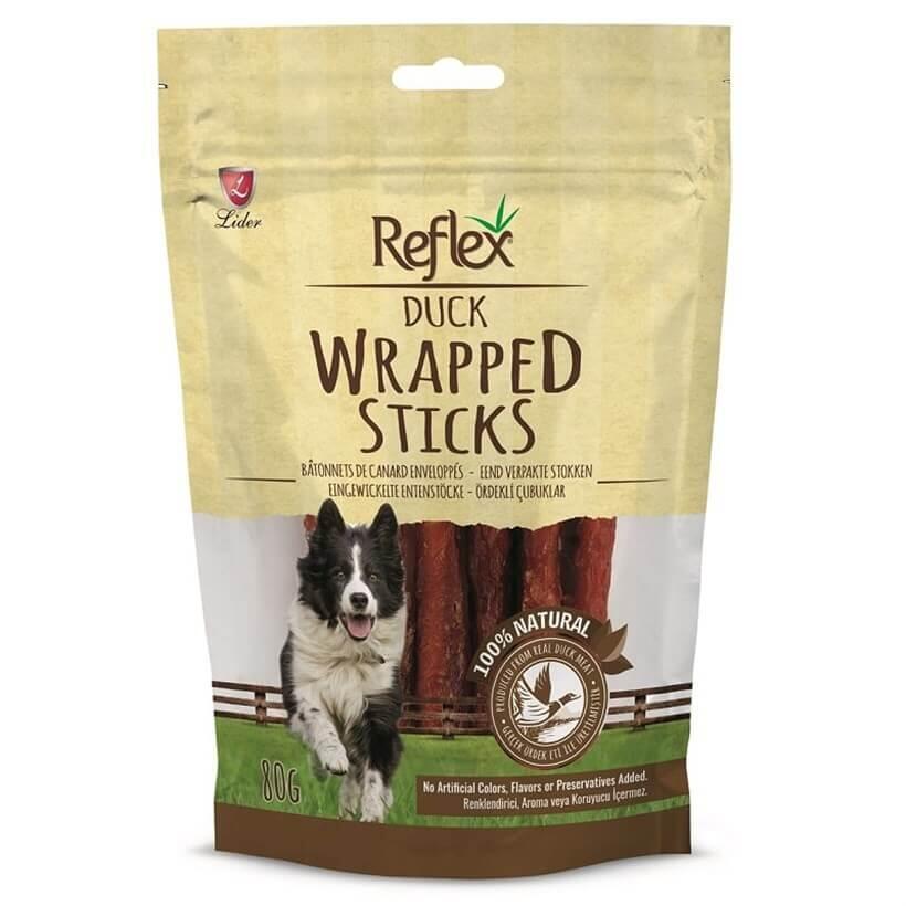 Reflex Wrapped Sticks Ördekli Köpek Ödül Çubukları 80 Gr. - 1