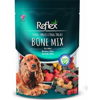 Reflex Yarı Yumuşak Ödül Maması Kemik Mix 150 Gr - 1