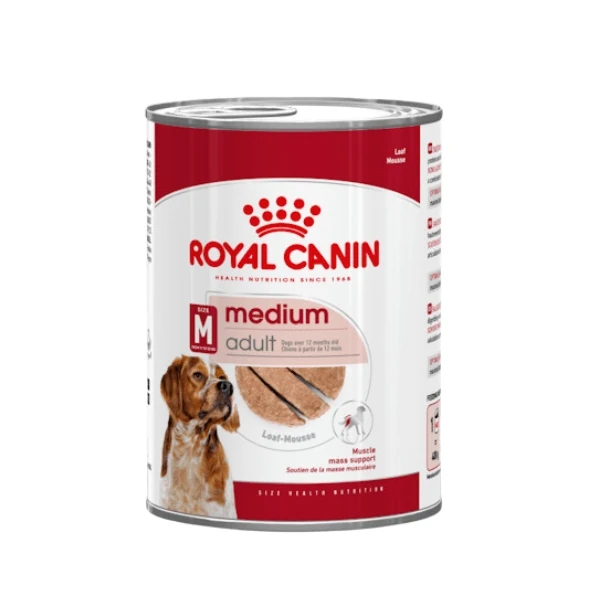 Royal Canin Orta Irk Ezme Yetişkin Köpek Konservesi 410gr
