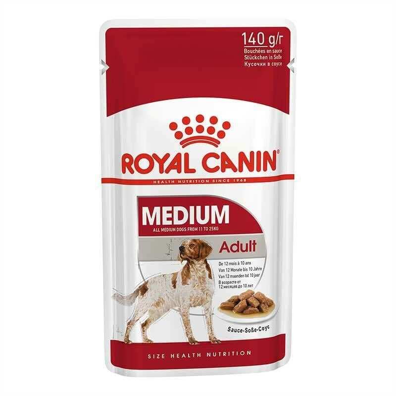 Royal Canin Orta Irklar için Yaş Köpek Maması 140 GR