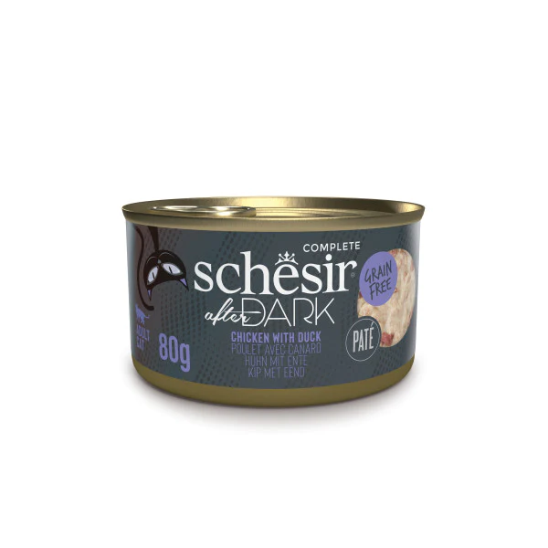 Schesir AFTER DARK CAN PATE TAVUK&ÖRDEK 80G