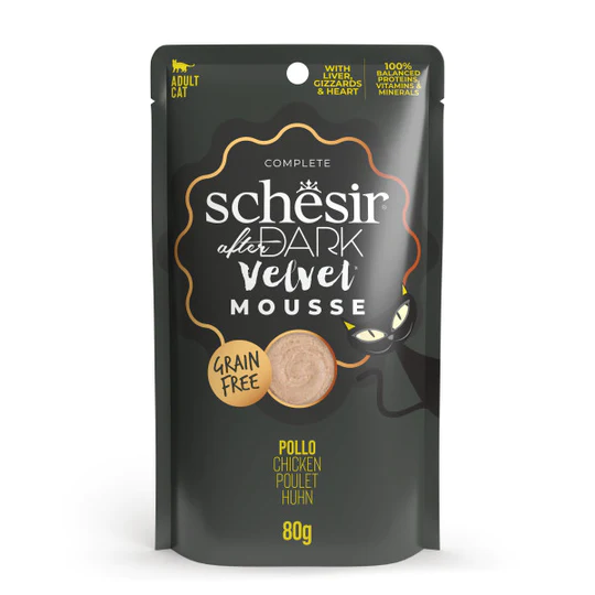 Schesir AFTER DARK CAT POUCH MOUSSE TAVUK 80G - 1