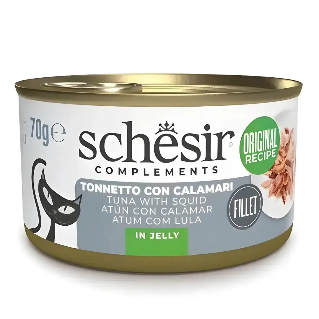 Schesir Tavuk Fileto Soslu Kedi Konservesi 70 Gr. - 1