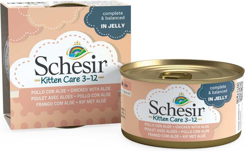 Schesir Tavuklu Aloe Yavru Kedi Konservesi 85 Gr.