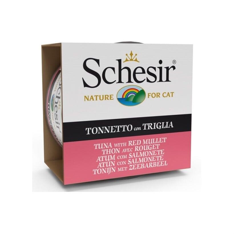 Schesir Ton Balığı ve Barbunya Balıklı Jöleli Kedi Konservesi 85 Gr - 1