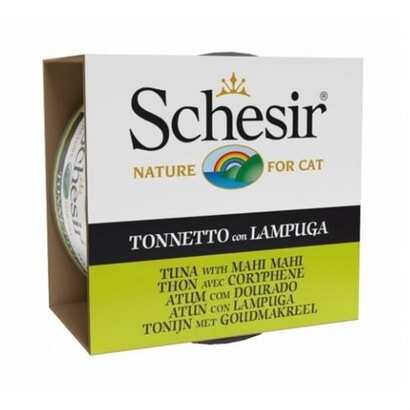 Schesir Ton Balığı ve Lambukalı  Jöleli Kedi Konservesi 85 Gr
