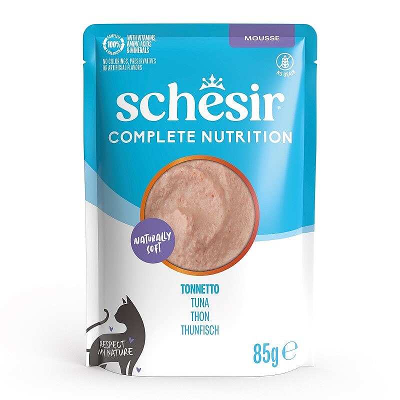 Schesir Ton Balıklı Mus Kedi Pouch 85 g