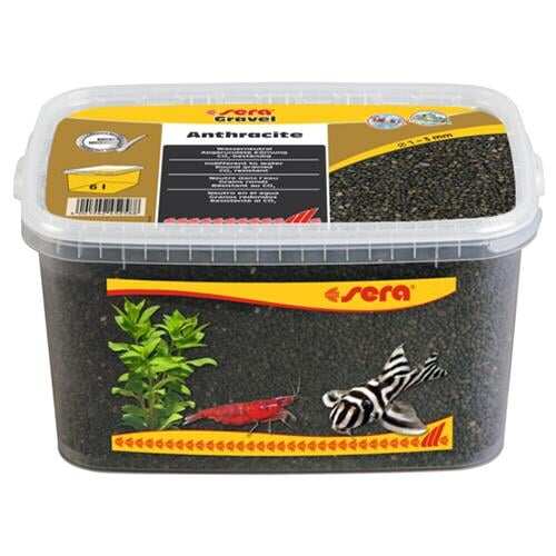 Sera Akvaryum Kumu Antrasit  1-3 Mm 6 Litre