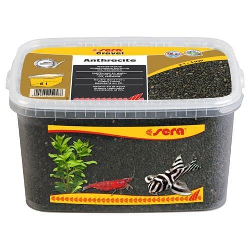 Sera Akvaryum Kumu Antrasit  1-3 Mm 6 Litre - 1