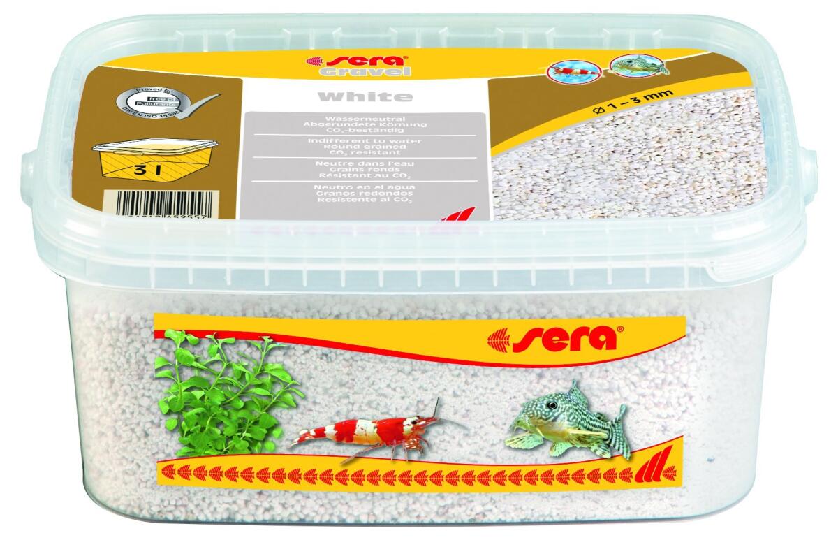 Sera Akvaryum Kumu Beyaz  1-3 Mm 3 Litre - 1