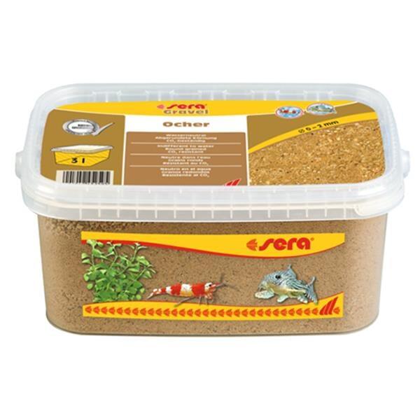 Sera Akvaryum Kumu Toprak Rengi 0-2 Mm 3 Litre - 1