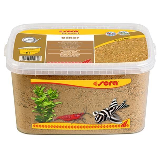 Sera Akvaryum Kumu Toprak Rengi 0-2 Mm 6 Litre - 1