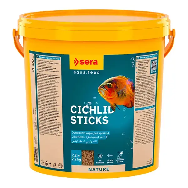 Sera Cichlids Sticks - 10 Lt (2 Kg) - 1