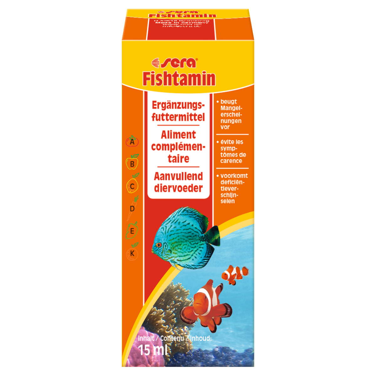 Sera Fishtamin - 15 Ml - 2