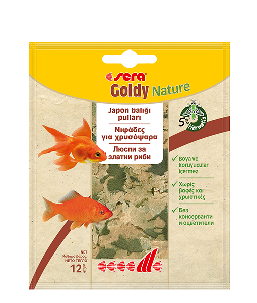 Sera Goldy Japon Balık Yemi 12 Gr - 1