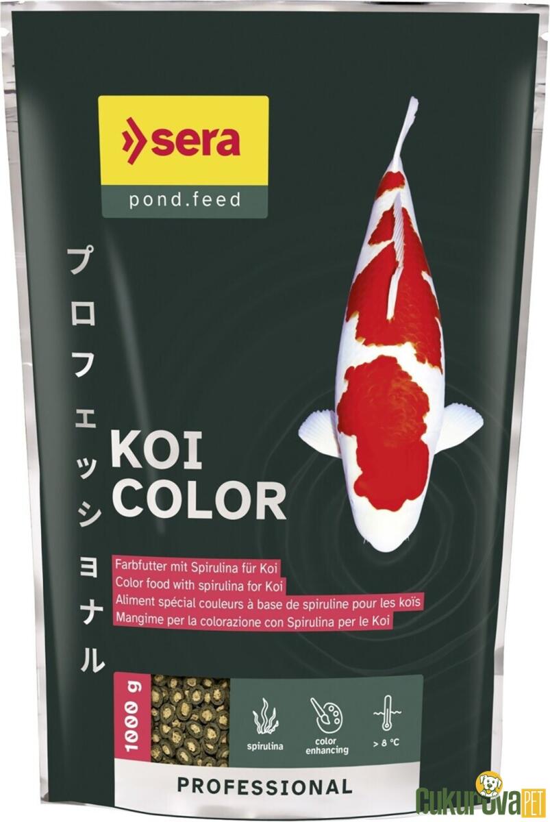 Sera Koi Prosyonel Spirulinalı Renk Yemi-1 Kg - 1