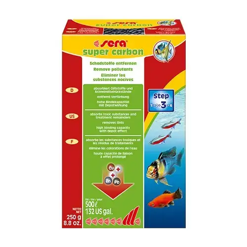 Sera Süper Aktif  Karbon - 250 Gr - 1