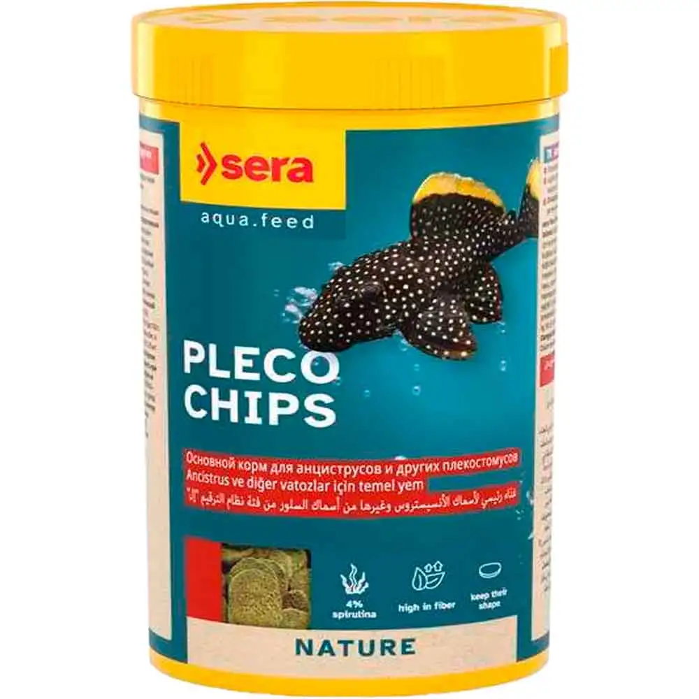 Sera Wels Chips Nature - 250 Ml - 1