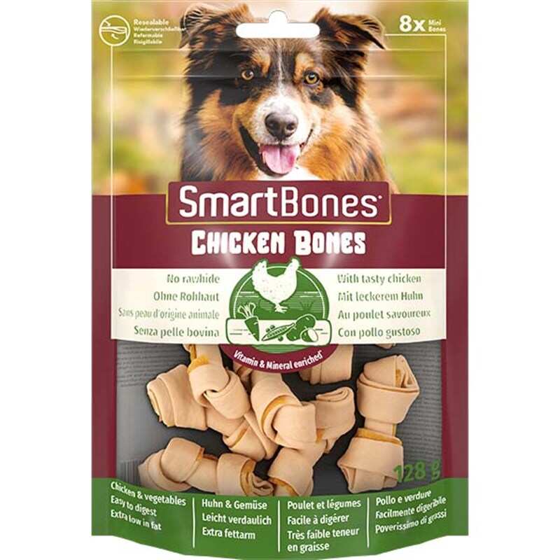 SMARTBONES CHK.MINI 8PC 28XP