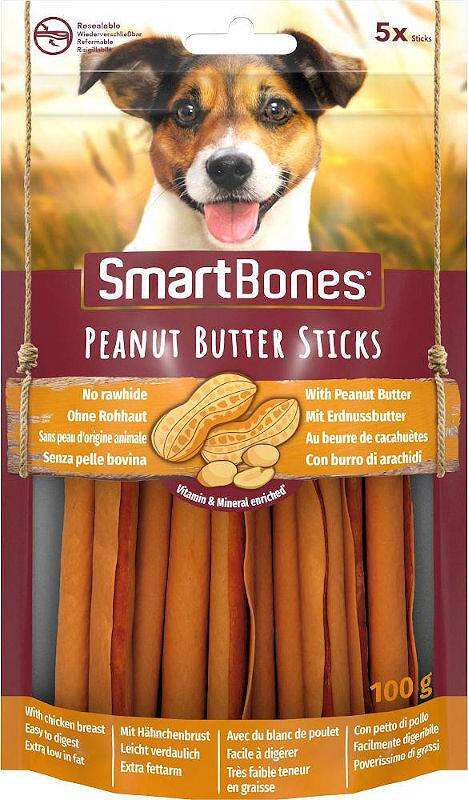 SMARTBONES PEANUT BUTTER STICKS 100 G