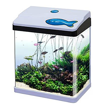 SOBO SİSTEMLİ AKVARYUM 28,5 x 19 x 34 cm BEYAZ - 1