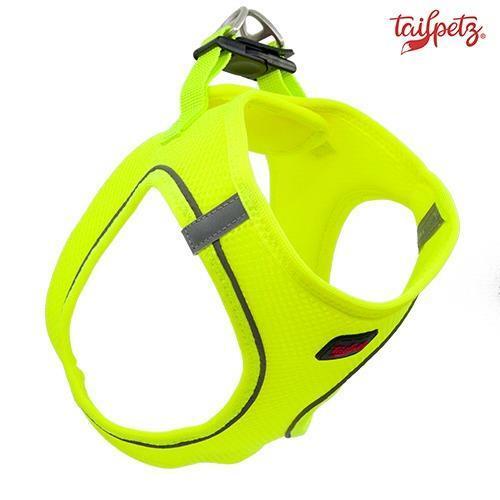 Tailpetz Air Mash Harness Göğüs Tasması Neon Yeşil Small - 1