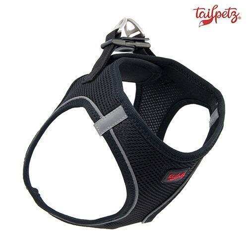 Tailpetz Air Mesh Harness Göğüs Tasması Siyah Xlarge