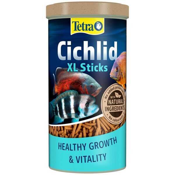 Tetra Cichlid Xl Sticks 1000Ml / 320Gr