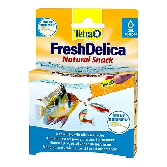 Tetra Freshdelıca Brıne Shrımps Jel Balık Yemi 48Gr. - 1