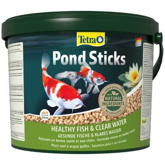 Tetra Pond Koi Sticks ( Yeşil ) Havuz Balığı Yemi 10 Litre / 1200 Gr