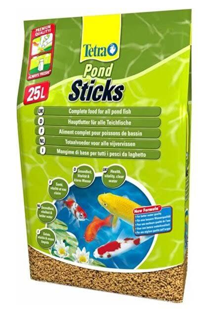 Tetra Pond Sticks Japon Balık Yemi Yeşil 25 Litre - 1